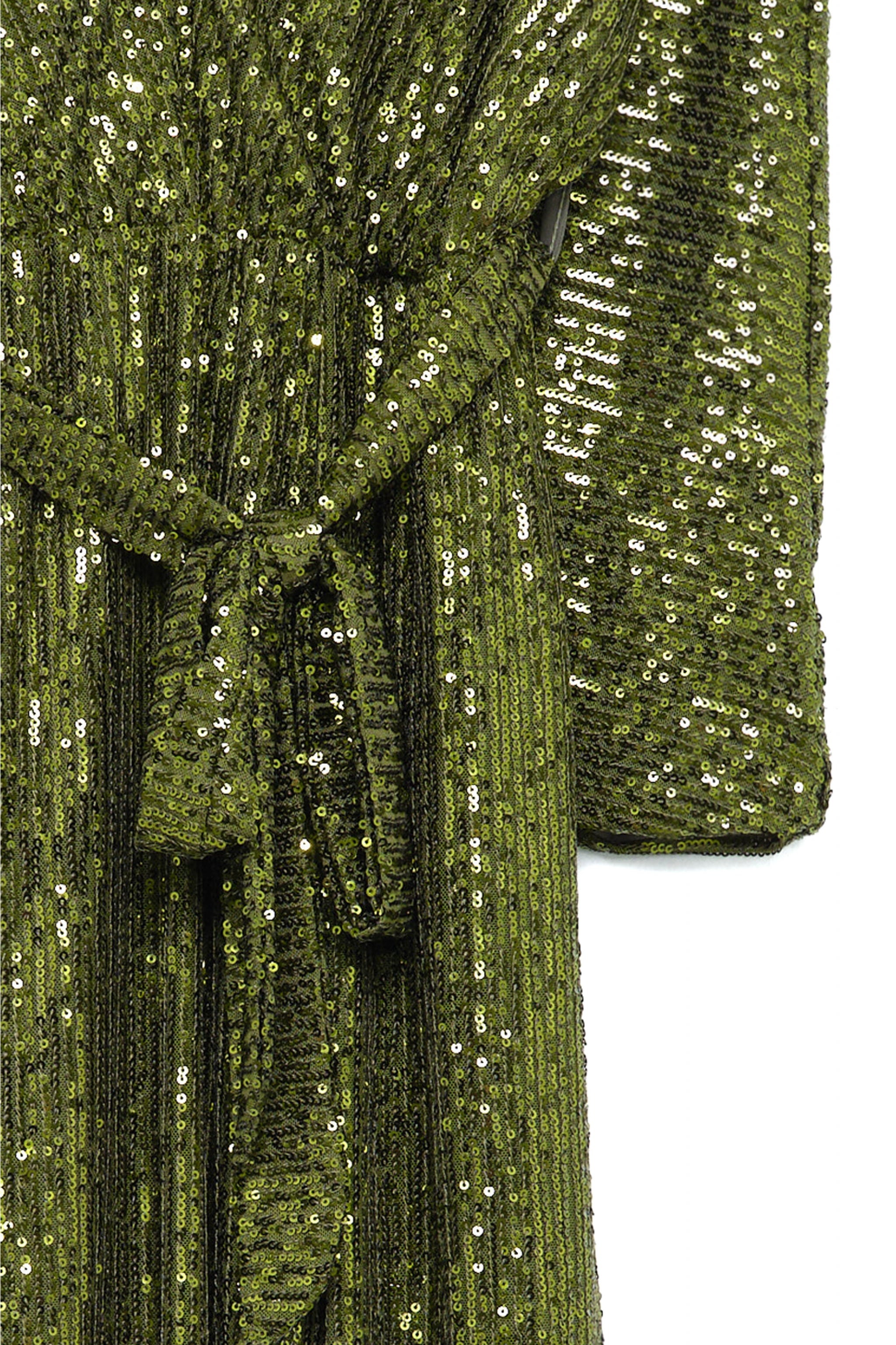 Vestido Lantejoulas Comprido da marca Lumina verde